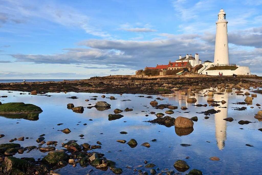 Hightide Seaside Apartment With Beach & Spanish City Views Whitley Bay Εξωτερικό φωτογραφία